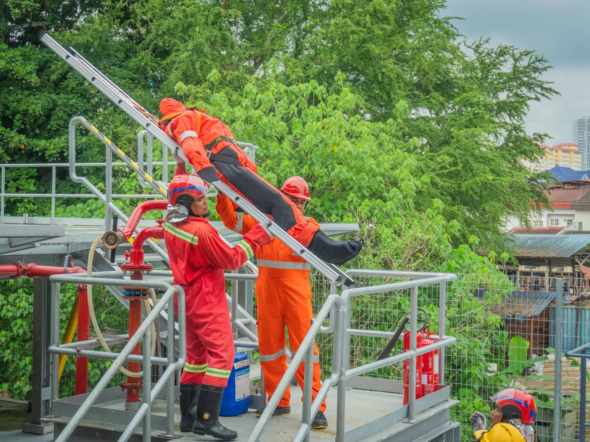 Helideck Emergency Response Team